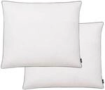 vidaXL Kissen 2 Stk Daunen-/Federf&uuml;llung Schwer 70x60 cm Wei&szlig; 132891