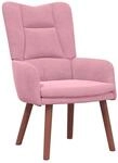 vidaXL Relaxsessel Rosa 63 x 67 x 94 cm Samt 42001807
