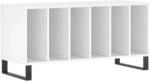 vidaXL Plattenschrank Wei&szlig; 100x38x48 cm Holzwerkstoff 831756