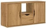 vidaXL TV-Schrank mit Schublade ODDA 79x24x40 cm Massivholz Kiefer 4103605
