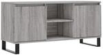 vidaXL TV-Schrank Grau Sonoma 104x35x50 cm Holzwerkstoff 827026