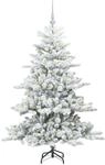 vidaXL K&uuml;nstlicher Klappbarer Weihnachtsbaum mit 150 LEDs 150 cm PVC 3397708