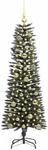 vidaXL K&uuml;nstlicher Weihnachtsbaum mit 150 LEDs Gr&uuml;n 43 x 43 x 150 cm 3395932