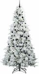 vidaXL K&uuml;nstlicher Klappbarer Weihnachtsbaum Gr&uuml;n 240 cm PE und PVC 3397511