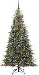vidaXL K&uuml;nstlicher Klappbarer Weihnachtsbaum Gr&uuml;n 180 cm PE und PVC 3397425