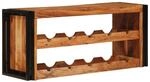 vidaXL Weinregal Braun 100 x 45 x 33 cm Massivholz Akazie 4104761