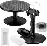Wiltec Airbrush Lackierst&auml;nder Set Drehteller Reinigungsb&uuml;rste Speed Shapes