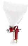 Wiltec Trichterpistole 6L 3 D&uuml;sen Druckluft Spritzpistole Spr&uuml;hpistole Verputzen