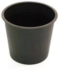 Elegant Einrichten Kunststoffeinsatz Rund-Konisch D34xH31cm Schwarz