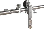 SOTECH Edelstahl Schiebet&uuml;ren Set MANSION mit Softclose Seitlich Anschraubbar...