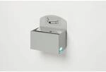 PROREGAL Robuster Wandascher Mit Schild 0,4 Liter HxBxT 16 x 14 x 9,8 cm...
