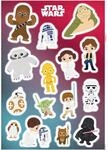 Komar Deko-Sticker Star Wars Heroes 50 x 70 cm gerollt