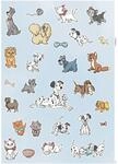 Komar Deko-Sticker Disney Cats & Dogs 50 x 70 cm gerollt