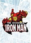 Komar Deko-Sticker Iron Man Classic 50 x 70 cm gerollt