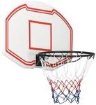 vidaXL Basketballkorb Wei&szlig; 90x60x2 cm Polyethylen 93663