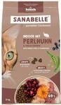 Sanabelle Katzen-Trockenfutter Indoor mit Perlhuhn & Preiselbeeren 2 kg