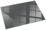 Tulup Glasplatte f&uuml;r Kamin Grau Glasplatte f&uuml;r Kamin&ouml;fen Rechteck 100x70 cm...