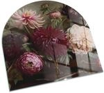 Tulup Glasplatte f&uuml;r Kamin Blumenstrau&szlig; im Detail Glasplatte f&uuml;r &Ouml;fen...