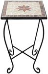 DELUKE Blumenhocker ALMA 3er Set Schwarz Eisen Pflanzenst&auml;nder Pflanzenregal