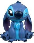 Disney Gartenfigur Stitch Ohren Sitzend Runter 20 cm Blau
