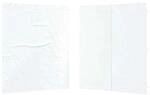 vidaXL Party Zelt Seitenteil 2 Stk Wei&szlig; 200 x 195 cm PE und Stahl 42033009