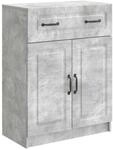 vidaXL Sideboard Betongrau 66 x 34,5 x 87 cm Holzwerkstoff 895788