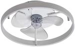 Lindby LED Deckenventilator mit Lampe Momitu 10022129 Dimmbar Leselampe Modern in