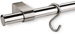 SOTECH K&uuml;chenreling Edelstahloptik Rohr &Oslash; 16 mm L&auml;nge 600 mm