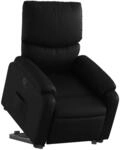 vidaXL Relaxsessel mit Aufstehhilfe Schwarz Kunstleder Modell 12