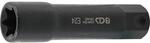 BGS Steckschl&uuml;ssel Einsatz E Profil Extra Lang Antrieb Au&szlig;ensechskant 22 Mm SW E24