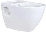Creavit Design Wand-WC mit Taharet/Bidet/Dusch-WC Funktion Wei&szlig;