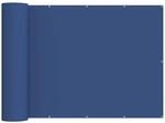vidaXL Balkon Sichtschutz 150 x 300 cm Stoff mit PU-Beschichtung Blau 42036567