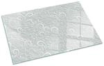 Tulup Glasplatte f&uuml;r Kamin Elegantes Pflanzenmuster Glasplatte f&uuml;r Kamin&ouml;fen