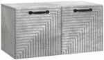 vidaXL Wandmontierter TV-Schrank Betongrau 59,5 x 31 x 30 cm 898708