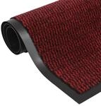 vidaXL Fu&szlig;matte Getuftet 60x180 cm Rot 326955