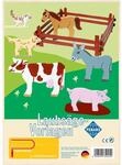 Pebaro Laubs&auml;gevorlage Bauernhof II