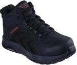 Skechers Sicherheitsschuhe Nordown Speed-Flex Trekker S3S Gr. 42,5 Schwarz-Rot