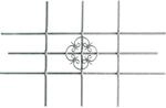 Fenstergitter Salzburg Feuerverzinkt K&uuml;rzbar 1140 mm x 690 mm