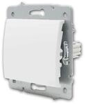 Kanlux LOGI Wechsel Schalter Wei&szlig; 250V10A ohne Rahmen
