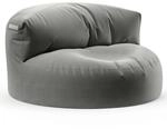 Green Bean Sitzsack-Sofa 90 x 50 x 50 cm PVC Wetterfest Grau