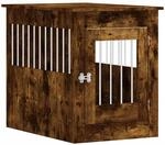 vidaXL Hundek&auml;fig im M&ouml;belstil R&auml;uchereiche 55x80x68 cm Holzwerkstoff 838327