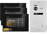 Balter EVO-HD Video-T&uuml;rsprechanlage f&uuml;r Einfamilienhaus mit 3x 7 Zoll Monitor