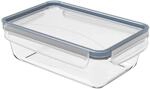 Rotho K&uuml;hlschrankdose Clic & Lock Glas 1,3, Horizontblau