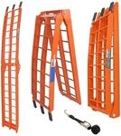 TRUTZHOLM 1 x Auffahrrampe Klappbar 180 cm Traglast 340 kg Orange