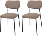 MCW Esszimmerstuhl O26 2er-Set Taupe