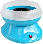 HOMCOM Zuckerwattemaschine Edelstahl Kunststoff 27L x 26B x 18H cm Blau
