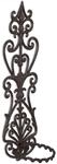 Relaxdays Wandblumenhalter Gusseisen Braun Antik 54 cm x 17 cm x 18 cm 1,6 kg