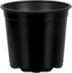 vidaXL Blumentopf 100 Stk Schwarz &Oslash; 15 x 13 cm Kunststoff 42029494
