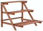 vidaXL 3-Tier Pflanzenst&auml;nder Zedernholz 48x45x40 cm 246436