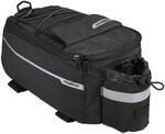 Relaxdays Gep&auml;cktr&auml;gertasche Polyester Aluminium Schwarz Wasserdicht Isolierend